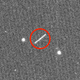 Asteroid 2020 QG. It appears as a streak because it’s closer than the background stars, and because it zipped past the telescope’s camera.